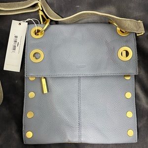 Hamitt Montana Med - zippered leather crossbody bag / reversible